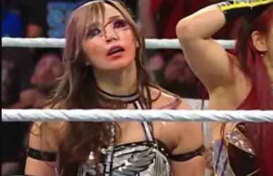 Kairi Sane sufre aparatosa herida en el ojo en combate de WWE