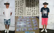Caen dos narcomenudistas en Tláhuac, la SSC les decomiso droga en gran cantidad