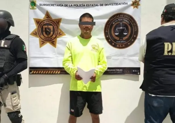 Arrestan en Mérida a hombre buscado por violar a su hija en Chihuahua