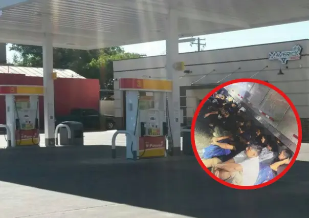 Abandonan a 26 migrantes en la caja de un tráiler en Eagle Pass