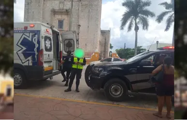 Extranjero agrede a mujer con gas pimienta en parque de Valladolid, Yucatán