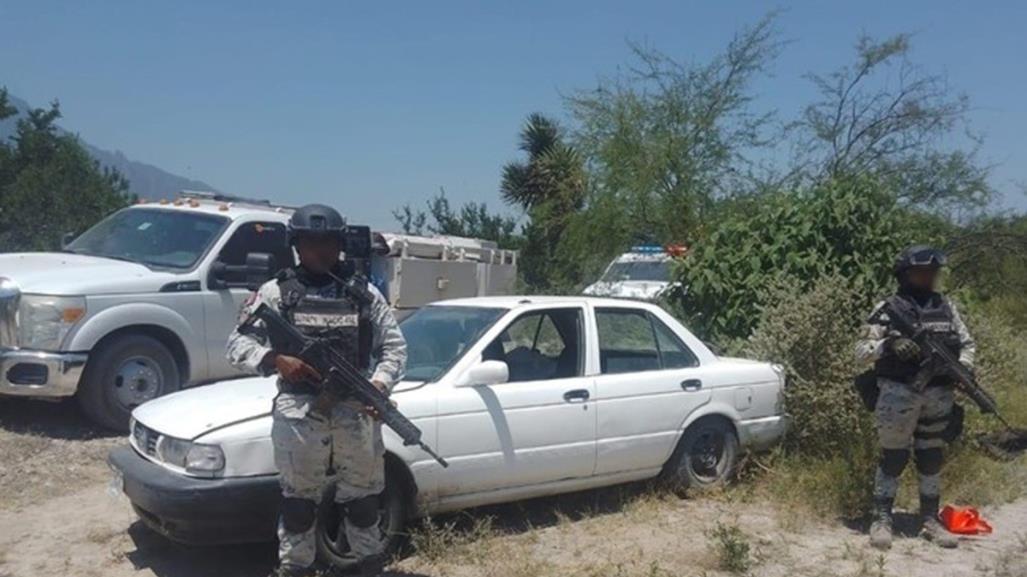 Asegura Guardia Nacional toma clandestina y 32 contenedores en García