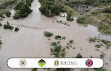 Cierre provisional de carretera Icamole en García por fuertes lluvias