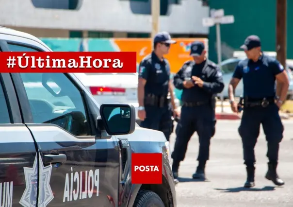 Hombres detenidos por agredir a Policías Municipales