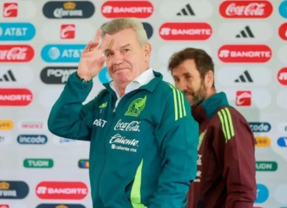 Javier Aguirre en su presentación con la Selección Mexicana. Foto: W Deportes.