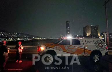 Fuerte tormenta inunda zonas clave del área metropolitana de Monterrey