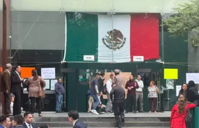 Protestan simultáneamente trabajadores del Poder Judicial en varias sedes