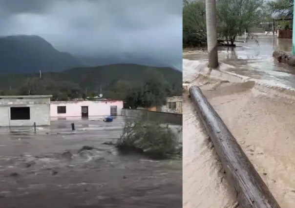 Río Aguanaval se desborda e inunda ranchos de Viesca