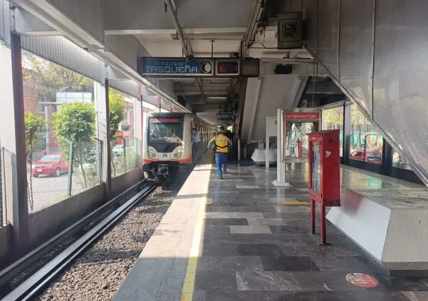 Desalojan Metro San Antonio Abad por persona que cayó a zona de vías