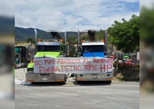 Transportistas de Colombia protestan por aumento del precio del diésel