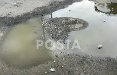 Fuga de agua potable afecta a vecinos de Valle del Roble