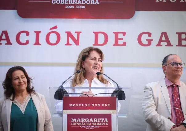 Presenta gobernadora electa de Morelos a su gabinete