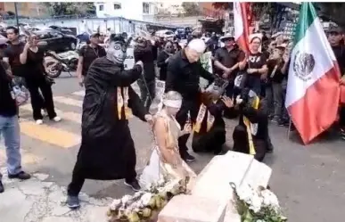 Protestan contra Reforma Judicial en Xalapa, Veracruz