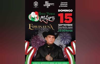 Cartel estelar para el Grito de Independencia en Toluca y Metepec