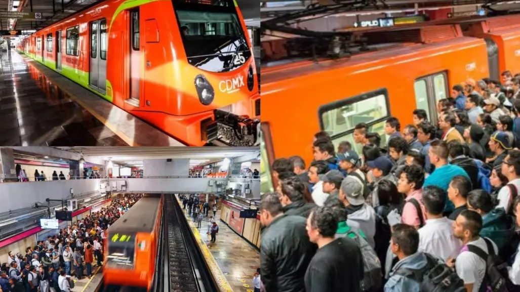 ¡55 años del Metro! La limusina naranja que lleva a cualquier lugar de la CDMX