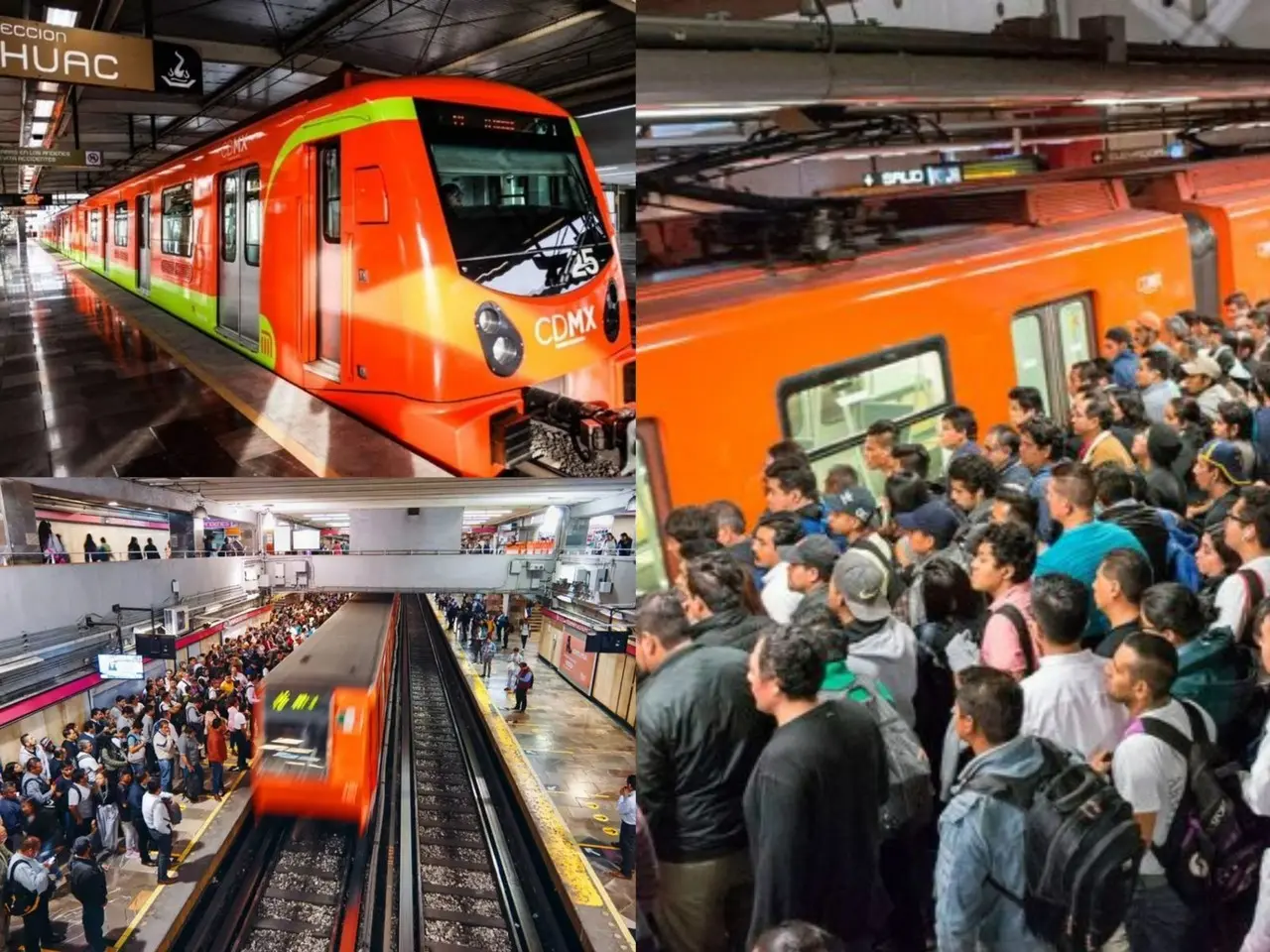 ¡55 años del Metro! La limusina naranja que lleva a cualquier lugar de la CDMX