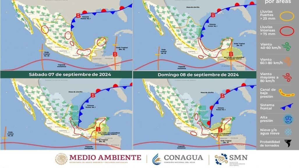 ¿Team frío? Llega clima invernal a Edomex con Frente 1 a México