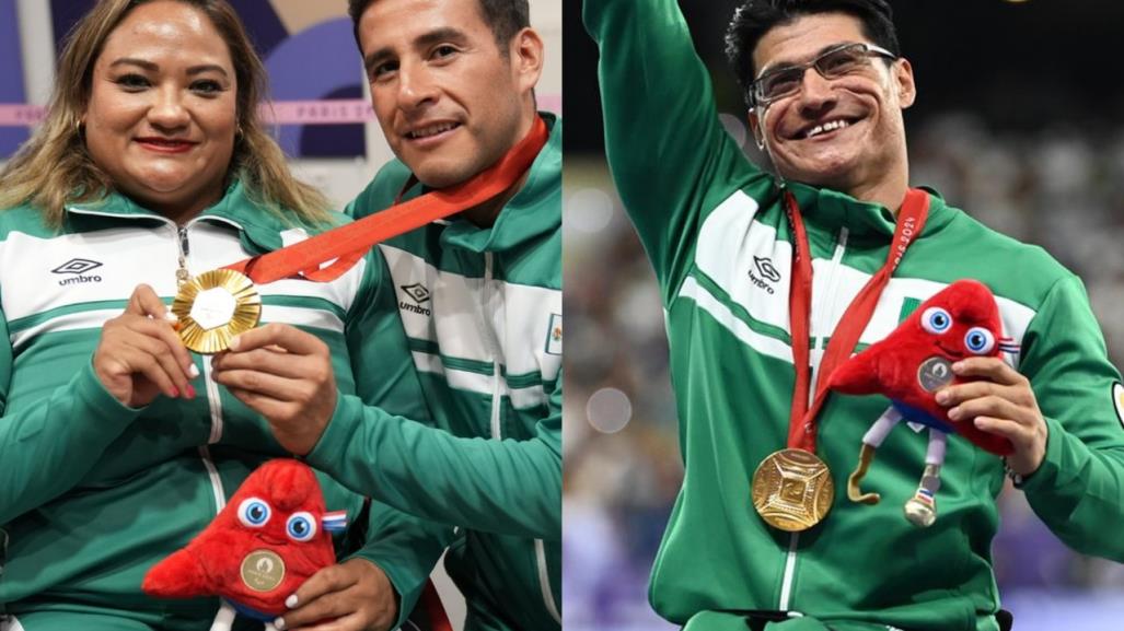 Mexiquenses brillan en Juegos Paralímpicos París 2024; ganan dos medallas de oro