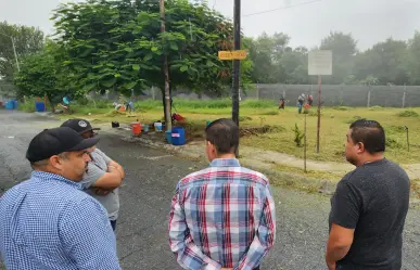 Francisco Treviño supervisa trabajos de limpieza en Juárez, NL