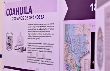 Inauguran en Monclova exposición  por bicentenario del Congreso de Coahuila