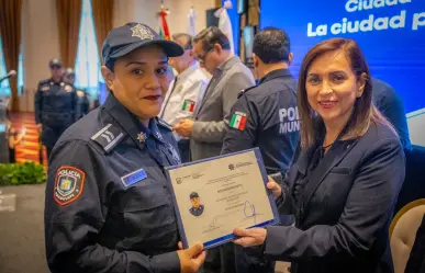 Conmemoran Día del Policía en Guadalupe con ascensos y reconocimientos