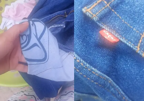 Mujer compra pantalones Levis y resultan ser Elvis: bolsas eran del IMSS