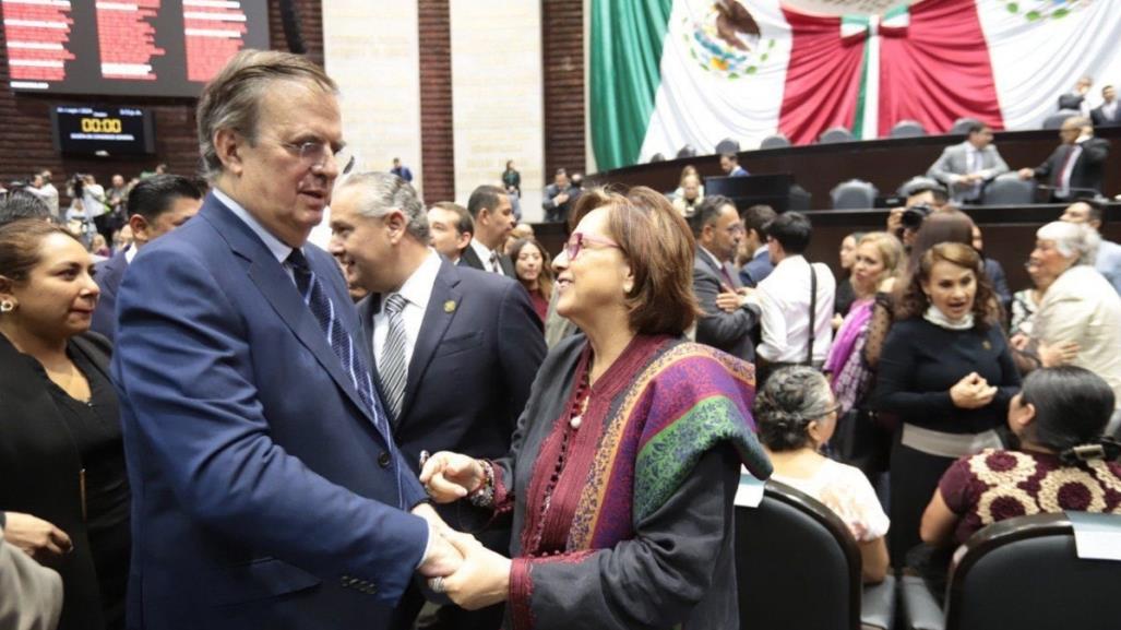 Senado de la República aprueba licencia a Marcelo Ebrard