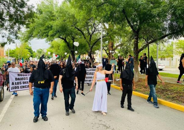 Organizan marcha en contra de la Reforma al Poder Judicial