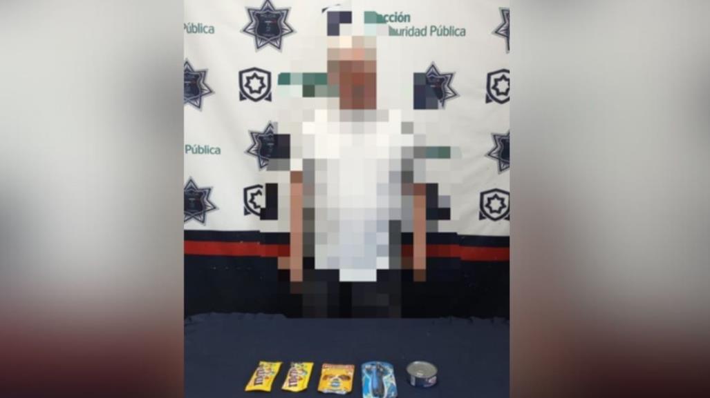 Detienen a adulto mayor por intento de robo en tienda de Torreón