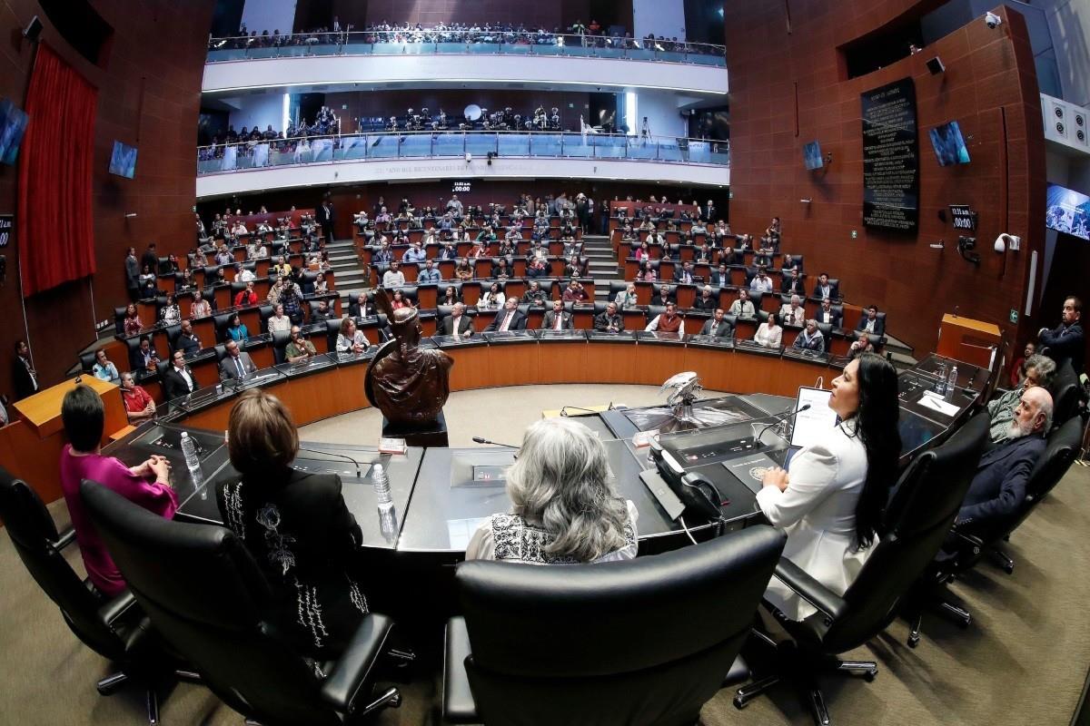 Sesión del Senado de la República Foto: X(Twitter) @senadomexicano