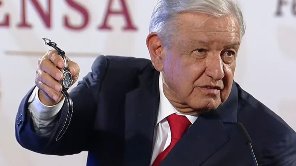 AMLO desmiente uso de reloj de lujo: Esto es lo que cuesta