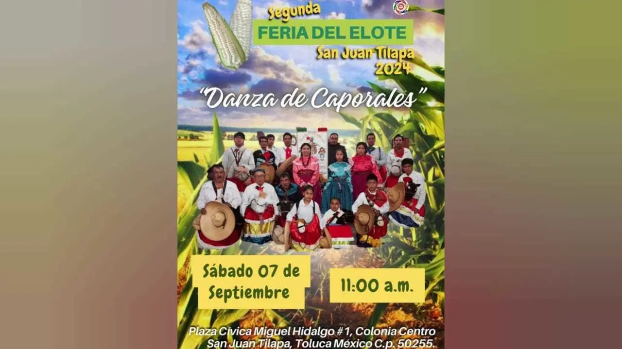 Feria del Elote en San Juan Tilapa: Cultura y gastronomía en Toluca. Foto: RRSS