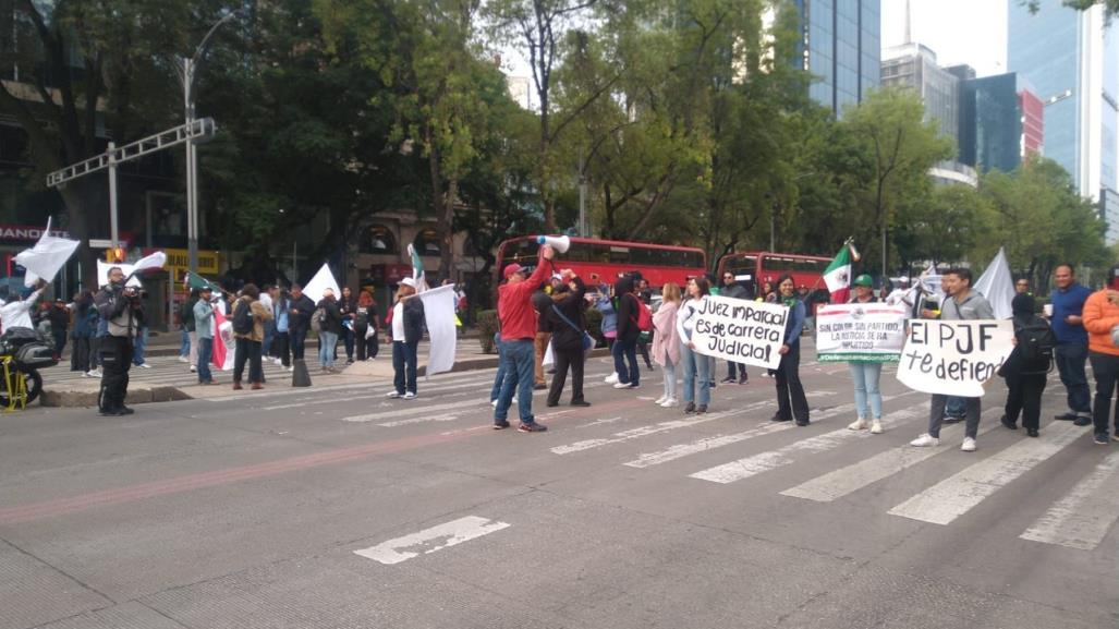 Bloquean accesos al Senado en protesta por reforma al Poder Judicial