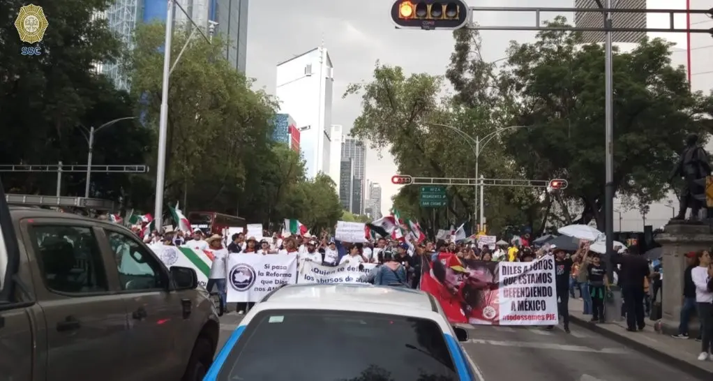 Continúan marchas y manifestaciones por reforma al Poder Judicial: lugar y hora