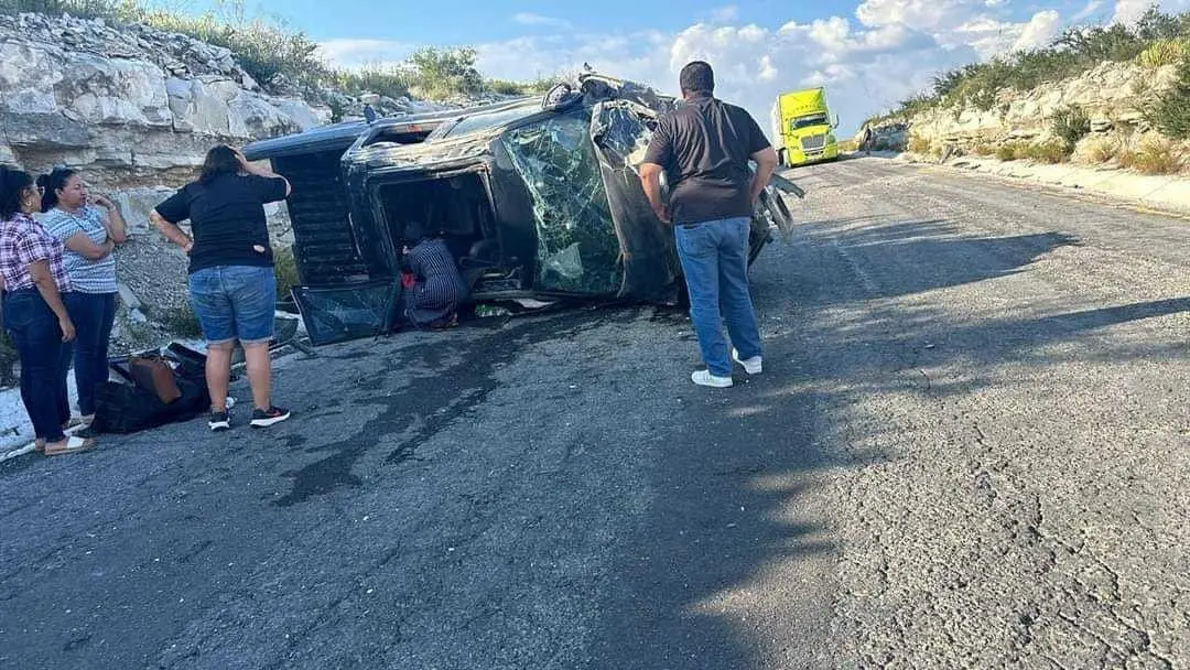 Accidente en Nuevo Rosita cobra vida la vida de un menor. Foto de redes sociales.