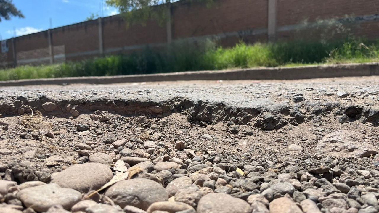 La ciudad de Durango se ha visto sumamente afectada por los baches. Foto: Jesús Carrillo.