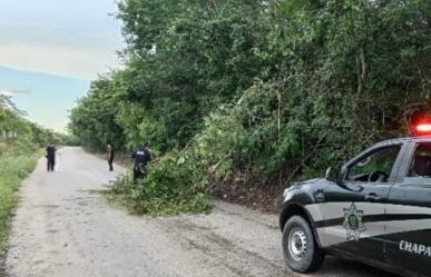 Alertan a conductores de la vía Chapab-Mama