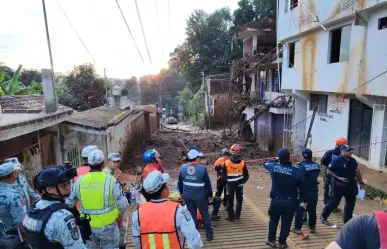 Sepulta deslave a una familia en Veracruz