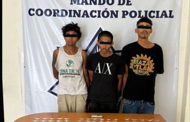 Detienen a tres por posesión de narcóticos en Piedras Negras