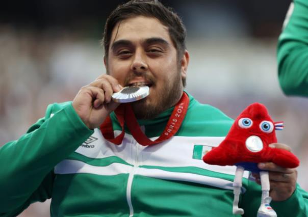 Ulises Fuentes mexicano que gana plata en los Paralímpicos París 2024