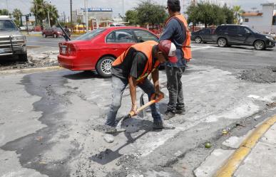 Escobedo aumenta esfuerzos en reparación de avenidas afectadas por lluvias