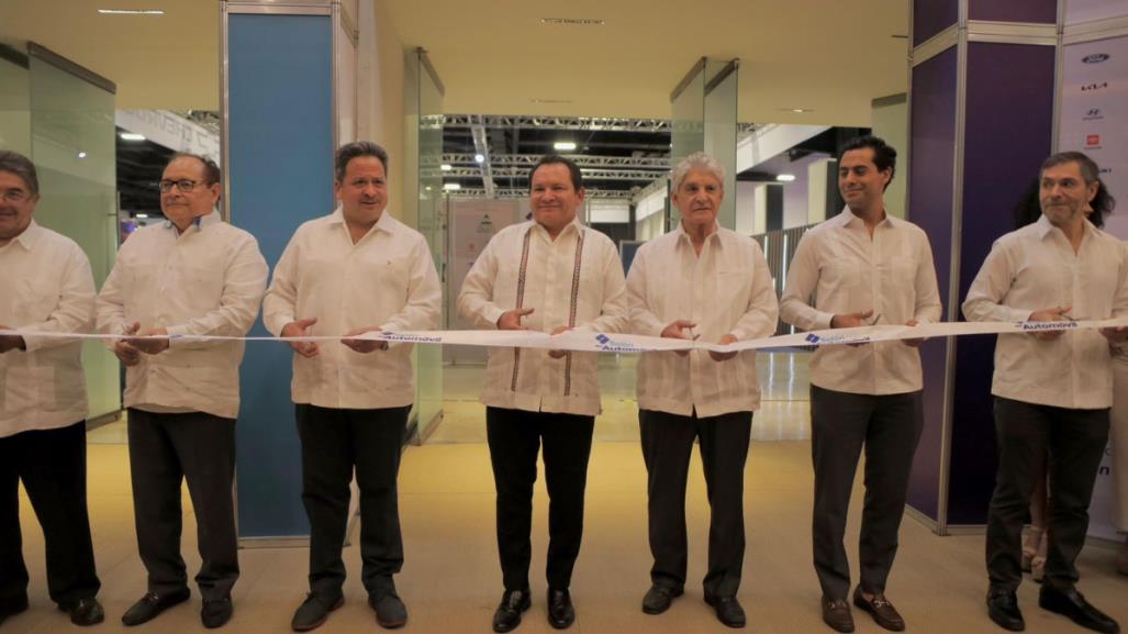 Inauguran la décimo octava edición del Salón del Automóvil 2024 en Mérida