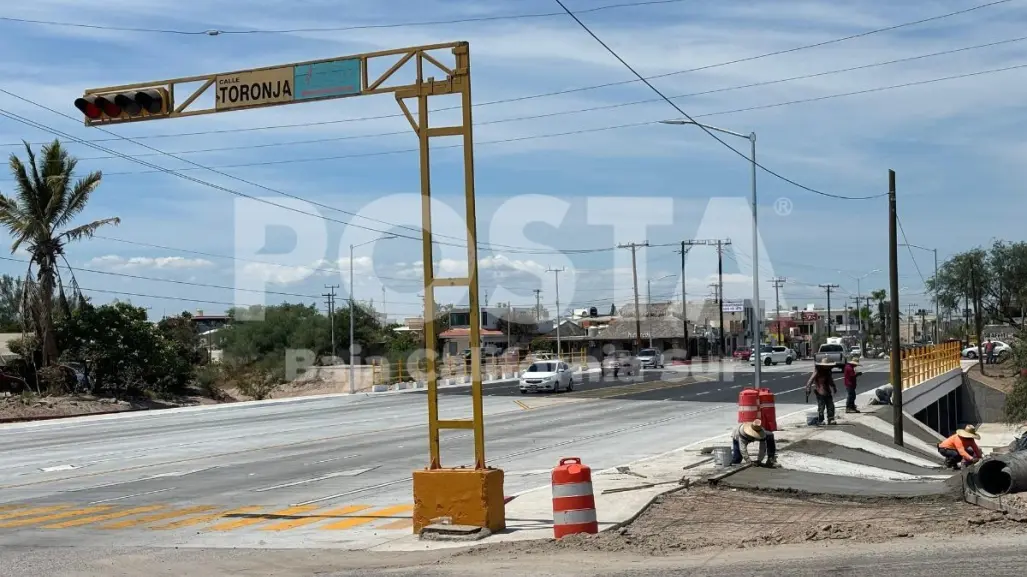 Inauguran puente Colosio pese a estar incompleto