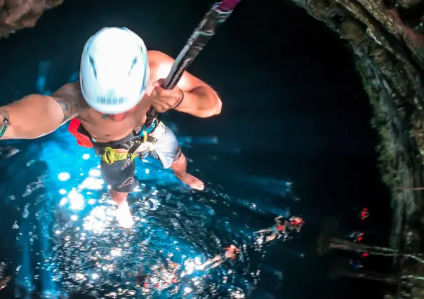 Conoce los mejores cenotes de Yucatán para practicar deportes extremos