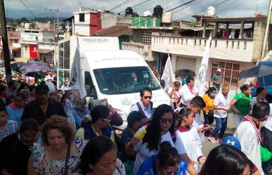 Arriba la Reliquia de San Judas Tadeo  a la capital del estado en Veracruz