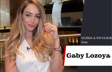 Viernes con lluvia y 27 grados en Monterrey: Gaby Lozoya