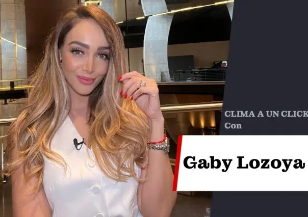 Viernes con lluvia y 27 grados en Monterrey: Gaby Lozoya