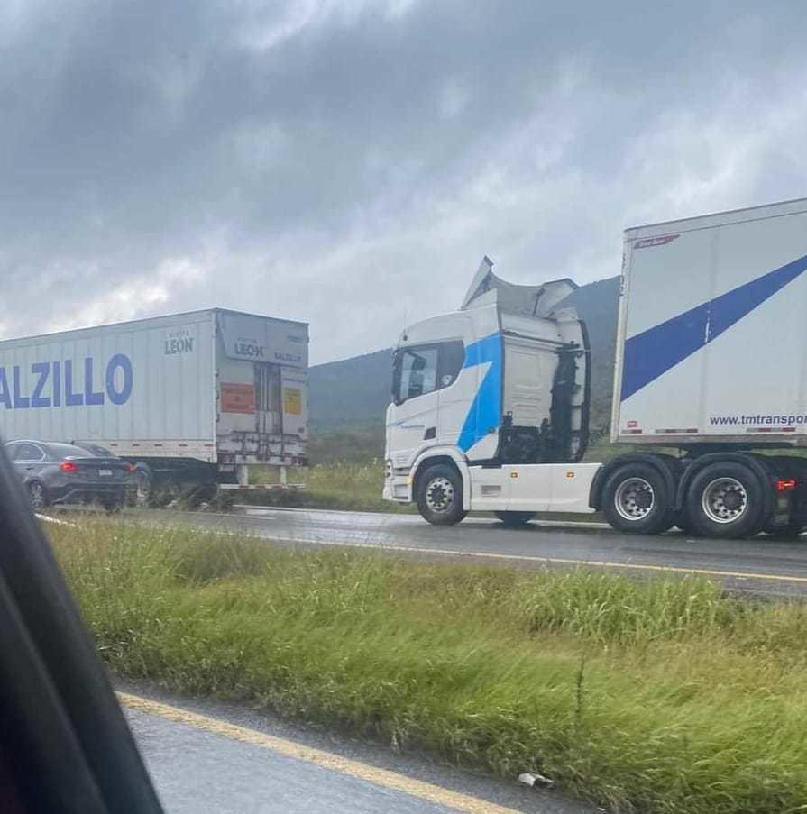 Accidente en la carretera Torreón-Saltillo