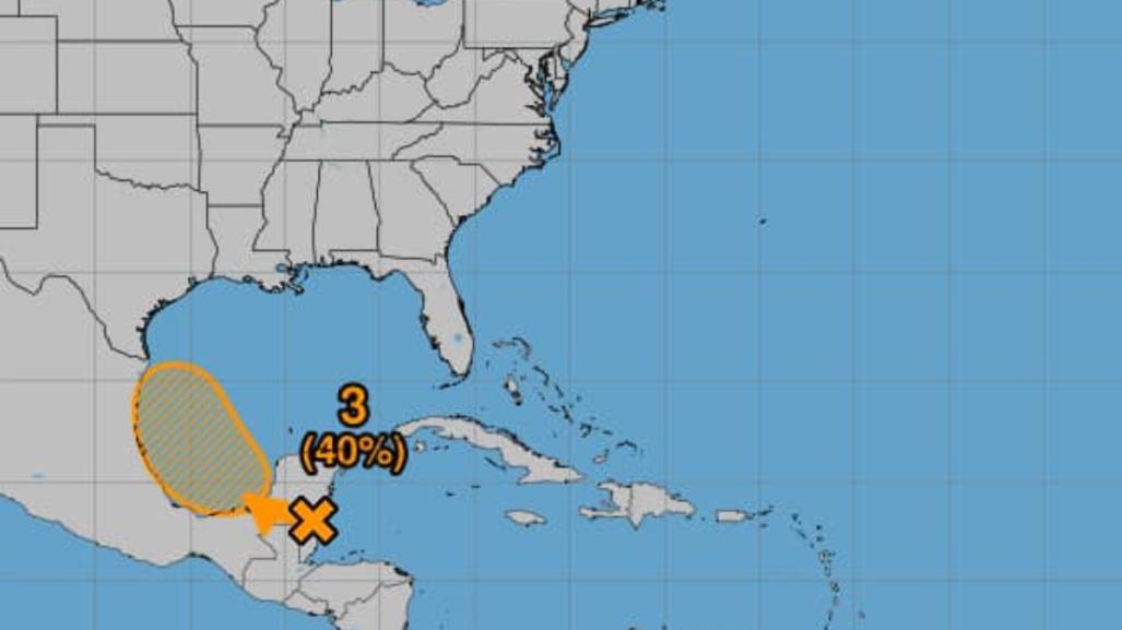 Podría formarse ciclón tropical en el Golfo de México