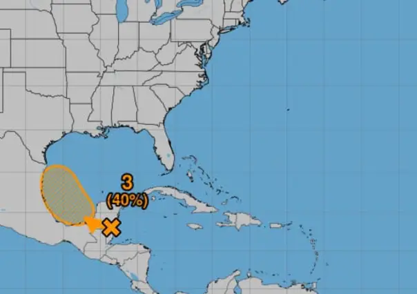 Podría formarse ciclón tropical en el Golfo de México